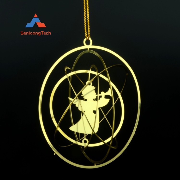 Handmade metal Christmas ornaments